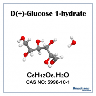 D(+)-Glucose 1-hydrate (Dextrose), 500 gm, Bendosen