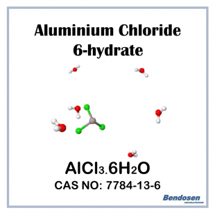 Aluminium Chloride 6-hydrate, AR, 500 gm, Bendosen