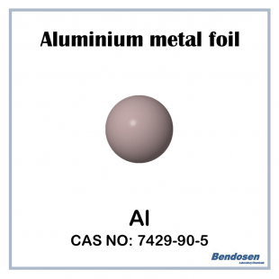 Aluminium Foil, 0.1 X 170 mm, LR, 500 gm, Bendosen