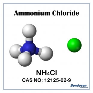 Ammonium Chloride, AR, 500 gm, Bendosen
