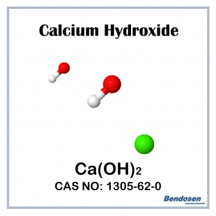 Calcium Hydroxide Powder, LR, 500 gm, Bendosen
