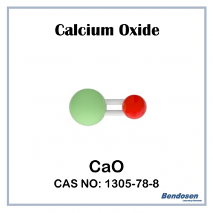 Calcium Oxide Anhydrous, Fine Powder, AR, 500gm, Bendosen