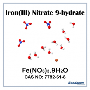 Iron (III) Nitrate 9-hydrate, AR, 500 gm, Bendosen