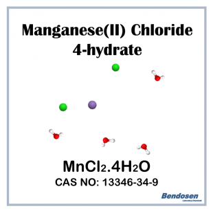 Manganese (II) Chloride 4-hydrate, AR, 500 gm, Bendosen