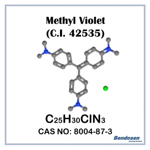 Methyl Violet, BS, 2.5 gm, Bendosen