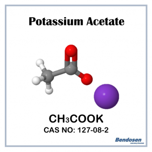 Potassium Acetate, AR, 500 gm, Bendosen
