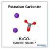 Potassium Carbonate Anhydrous, AR, 500 gm, Bendosen