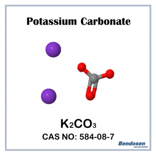 Potassium Carbonate Anhydrous, AR, 500 gm, Bendosen