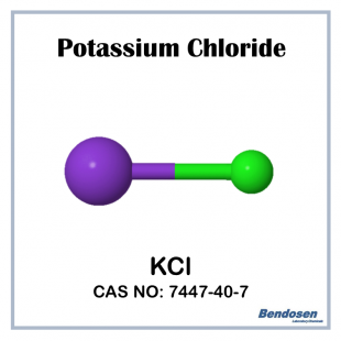 Potassium Chloride, AR, 500 gm, Bendosen