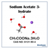 Sodium Acetate 3-hydrate, AR, 500 gm, Bendosen