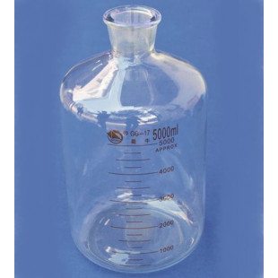 Serum Bottle, Capacity 10000mL, Height 440mm, Quantity per Case 4, 1442-C-10000, Sichuan Shubo