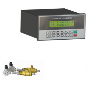 Panel Mounted Ultrasonic Flow Meter, Power Supply AC 85-264V, TUF-2000U, TSONIC