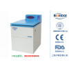 LCD Floor-standig High Speed Refrigerated Centrifuge, Max speed 25000r/min, Max RCF	64983xg, Max capacity 1000mlx4, Net weight 280kg, H2500R 