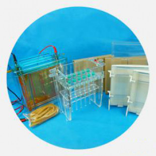 Two-dimensional Electrophoresis, High Transparent Poly-Carbonate Plastic Injection Molding, Buffer Volume: 3500ml, 9.5 KG