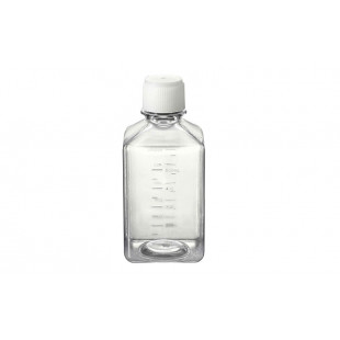 500mL Natural Cap Media Bottles, Y Sterile, 24/48, Biofil