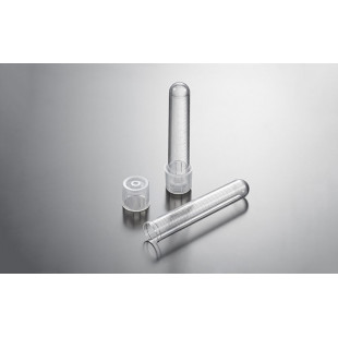 14mL Polystyrene, Clear, 17*100mm Round-Bottom Tubes with Dual-position Cap, Y Sterile, 25/500 Per Bag, Biofil