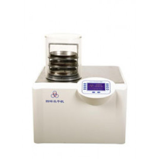 Multi-manifold Type Freeze Dryer LGJ-10E, Main Unit Anti-return Oil Domestic Vacuum Pump, Power Supply: 220V 50Hz, Four-Ring