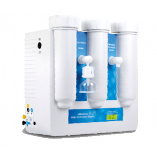  Smart-Q Series Deionized Water (DI water) System (Tap Water Inlet), Power: 72W, Output(25℃)*: 15 Liters/Hour, Resistivity: 15-18.2MΩ.cm, No Bacteria, No Particle, HHitech