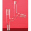 Krebs Distillation Head, Upper Grinding # 14, Under Grinding # 14, Thermometer Grinding Mouth # 14, Side Mouth # 14, LH-121-011, LH Labware