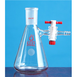 500mL Flask With A Door Grinding Triangle Flask (Thick Wall) Thick Glass Tube LH-18-F-46, Grinding Size: 29, Glass Interchangeable Door, LH Labware