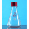 500mL Threaded Triangular Flask (Thick Wall) Thick Glass Tube LH-19-G-04, Threaded Port: GL-32, LH Labware