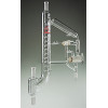 Vacuum Sandwich Scaly Distiller, Grinding 24#, Thermometer Grinding Mouth 10#, Gate Type: 	PTFE Gate, LH-203-991, LH Labware