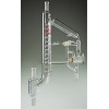 Vacuum Sandwich Scaly Distiller, Grinding 19#, Thermometer Grinding Mouth 10#, Gate Type: 	PTFE Gate, LH-203-701, LH Labware