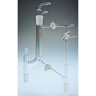 Distillation Fractionator (with Live Core Standard Glass Interchangeable Door), Upper Grinding 29#, Thermometer Grinding Mouth 10#, Left Lower Ground 19#, Right Lower Grinding Mouth 19#, LH-205-211, LH Labware