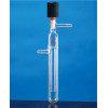 High Vacuum Valve Oil Snorkel, Tube Diameter 25mm, Height 225mm, LH-215-968, LH Labware