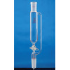 60mL Non-Scale Constant Pressure Drip Funnel with Standard Glass Interchangeable Door, Grinding 24#, Gate Type: Glass Interchangeable Door, LH-220-246, LH Labware