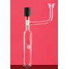350mL Reaction Tube With O-Ring Branch With High Vacuum Valve LH-292509, Valve: 0~8mm, O-Ring Size: 15, LH Labware