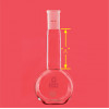 500mL Long Neck Flat-Bottomed Flask (Thick Wall) Thick Glass Tube LH-427-500, Grinding Size: 24, "A" Length: 100mm, LH Labware