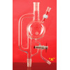 250mL Solvent Distillation Head With Liquid Outlet LH-439-002, Grinding Size: 24, "A" Grinding Mouth: 19, LH Labware