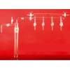 Double Row Tube Vacuum Line Double Manifold Schlenk Line LH-459-001, Double Row Tube Vacuum Line 14#, LH Labware