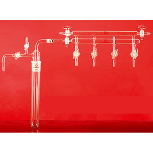 Double Row Tube Vacuum Line Double Manifold Schlenk Line LH-459-968, 4mm Double Oblique Door Vacuum Line, LH Labware