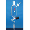 100mL Additive Funnel With Standard Glass Interchangeable Door LH-482480, Main Grinding Mouth: 24, Valve: 0 to 4 mm, LH Labware