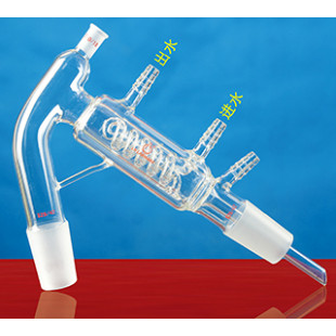 Short-Range Micro-Snake Distiller, Thermometer Grinding Mouth 10#, Thermometer Grinding Mouth 24#, LH-502-066, LH Labware