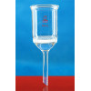 60mL Straight Tube Glass Filter Plate Funnel, LH-520-F38, Labware