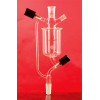 60mL Cooling Funnel All-Inclusive High Vacuum Valve Section Door SCHLENK LH-55-F-03, 24x19, LH Labware