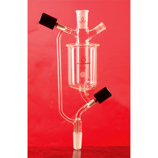 60mL Cooling Funnel All-Inclusive High Vacuum Valve Section Door SCHLENK LH-55-F-01, 24x12, LH Labware