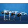 4 Gate Groups, High Vacuum Valve Door Single Row Pipe Gas Distributor LH-837123, Valve: 0~4mm, LH Labware