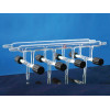 5 Gate Groups, High Vacuum Valve Door Double Row Gas Distributor LH-858731, Valve: 0 to 4 mm, LH Labware