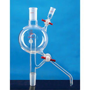 1000mL Solvent Distillation Head Double PTFE Gate LH-971000, Top Grinding: 24, Under Grinding: 24, LH Labware