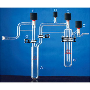 Double Cold Trap Device LH-982216, Constructed By Two Ball-Grinding Ports, LH Labware