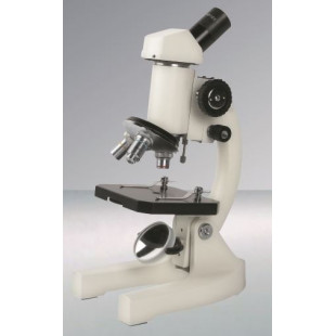 Biological Microscope XSP-3A3, Eyepieces：WF10X, Monocular Inclined Tube 45°, Coarse Adjustment Range：20mm, Working Stage：100mm×90mm, Lissview