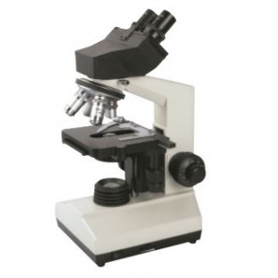 Biological Microscope XSZ-107BN-B, Binocular 45° Lnclined Tube Rotatable360°, Double Layer Mechanical Stage Size130mm×140mm, Lissview