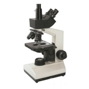 Biological Microscope XSZ-107BN-C, Trinocular 45° Inclined Tube Rotatable 360°, Double Layer Mechanical Stage Size130mm×140mm, Lissview