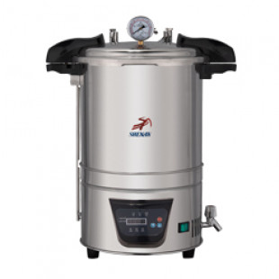 Portable Pressure Steam Sterilizer DSX-280B, Power: 220V/2Kw, Sterilization Chamber Volume: Φ280×395, Thickness: 2.0, Stainless Steel 
