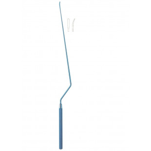 Micro Dissector Bayonet-Shaped Upwards Curved, Anodizing