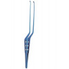 Tumour Grasping Forceps, Downwards Curved, Anodizing 